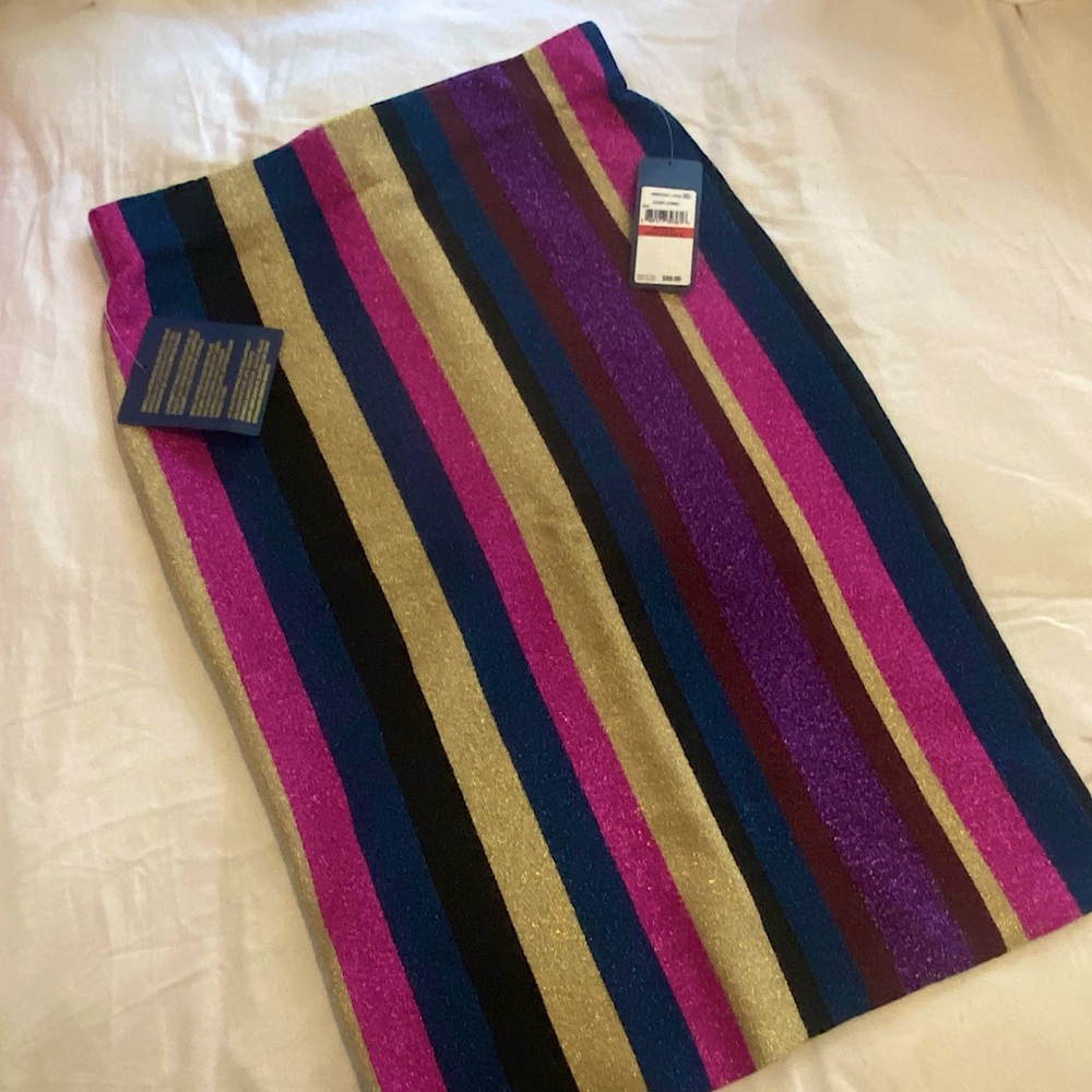 Knit pencil skirt